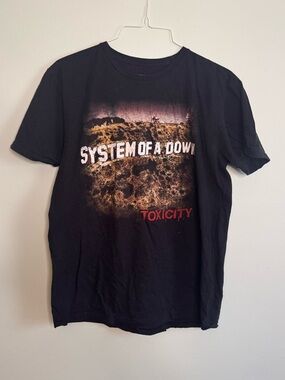 System Of A Down "Toxicity" Black Graphic Tee (L)